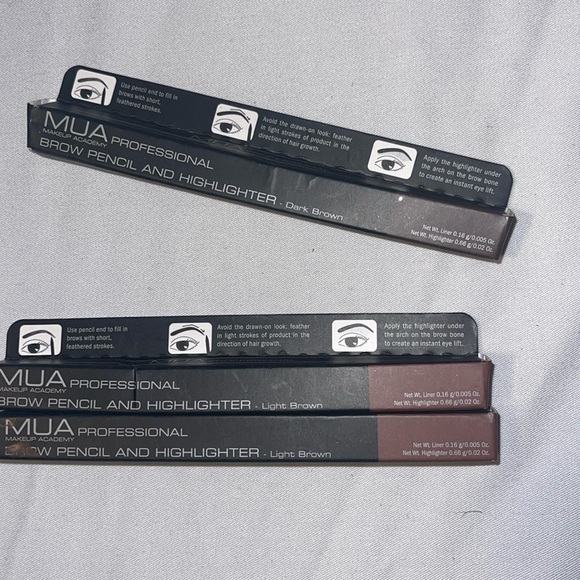 $15 each MUA professional, brow pencil and highlighter - Picture 1 of 2